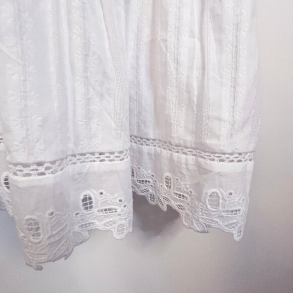 Kate & Sam White Boho Hippie Cottagecore Prairie Dress. Size XXL - Picture 5 of 6